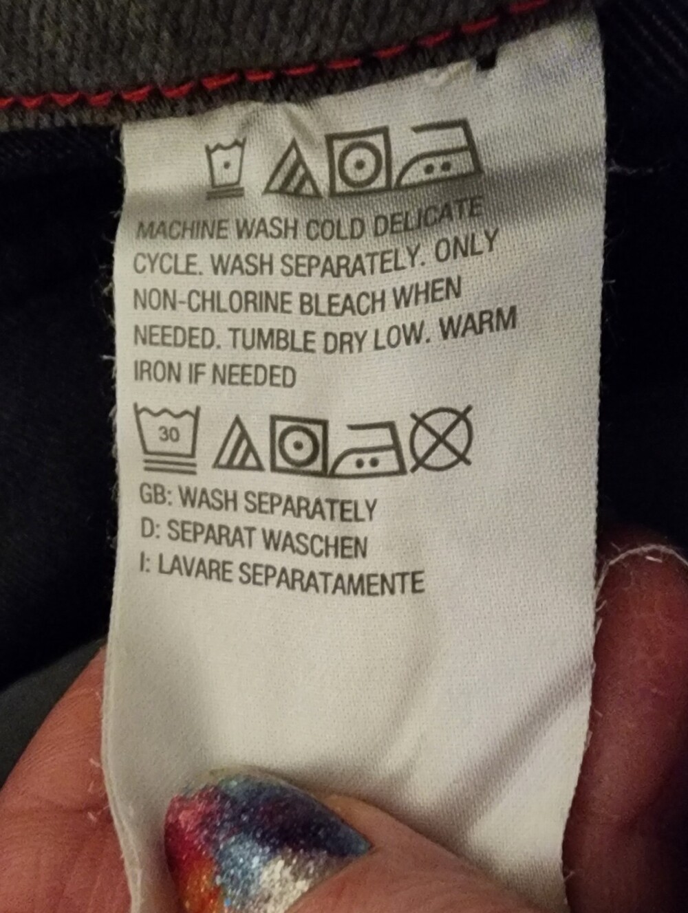 Size 14 Repreve Grey Jeans - Picture 7 of 15